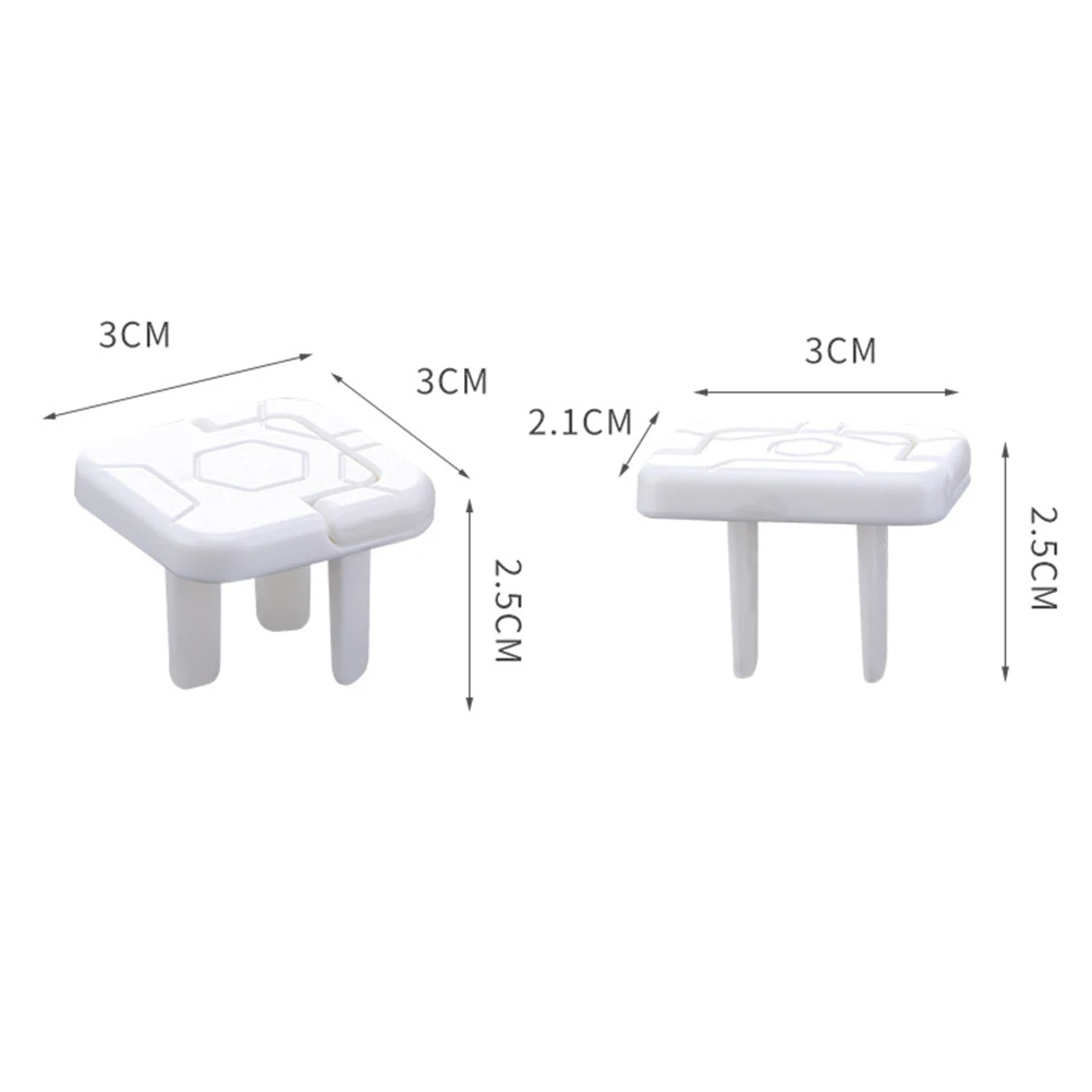 

JOINPAYA 50Pcs Electric Outlet Covers Safety Plug Protectors for Kids White US Standard Socket Caps Secure