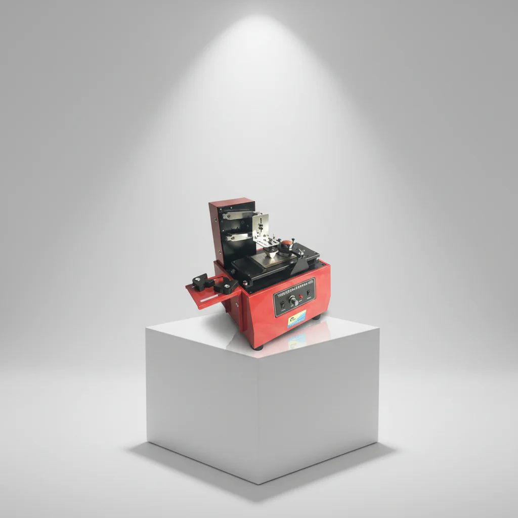 BW-600B Environment-friendly Desktop Electric Pad Circular Pad Printer Ink Printer Date Code Printer