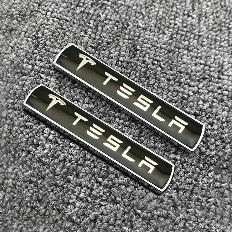 Tesla labeling 2pcs