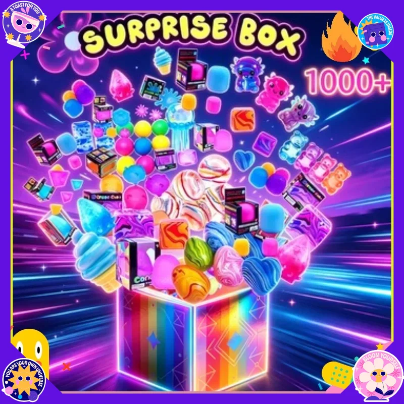 Mystery Box Blind Bag - Blind Box/100+ kinds Surprise Box Toys