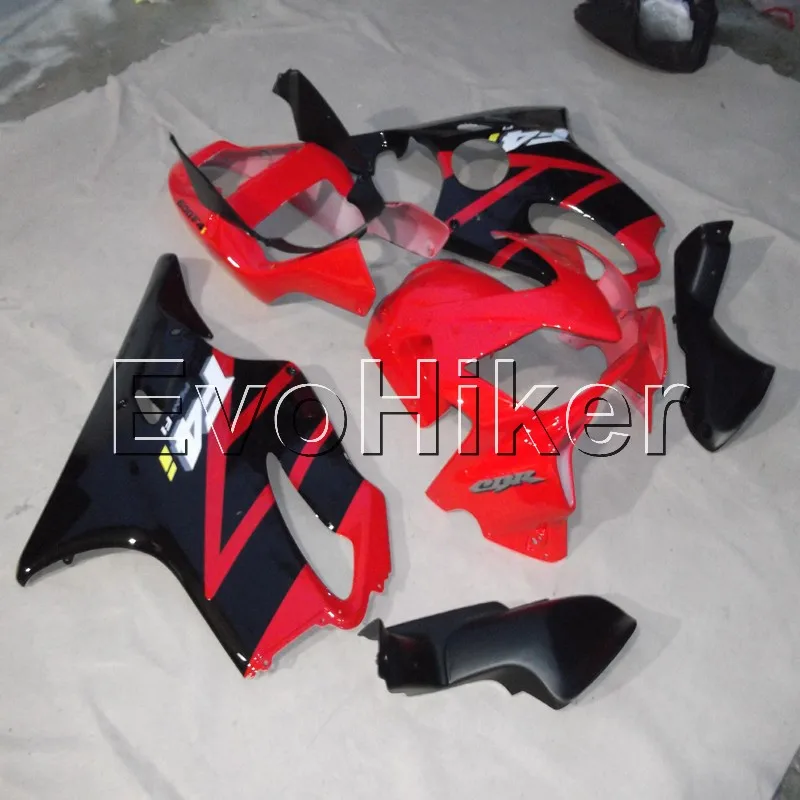 

Motorcycle fairing hull for CBR600F4i 2001 2002 2003 red black CBR600 F4i 01 02 03 INJECTION MOLDED Motorcycle Aftermarket