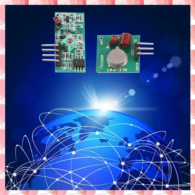 JAJA 315MHZ Ultra Modulo Modulo Trasmettitore Wireless Antifurto Trasmettitore Ricevitore Modulo di Frequenza Portatile Facile Installazione