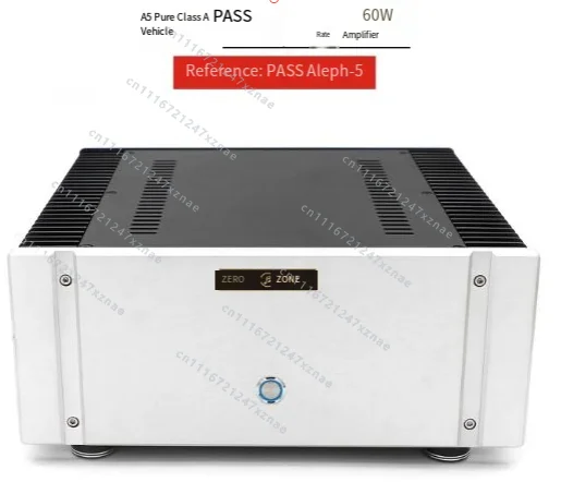 Refer To PASS Aleph-5 Circuit with Balanced Input, PASS A5 Mono Pure Class A 60W Power Amplifier, Warm, Soft Sound