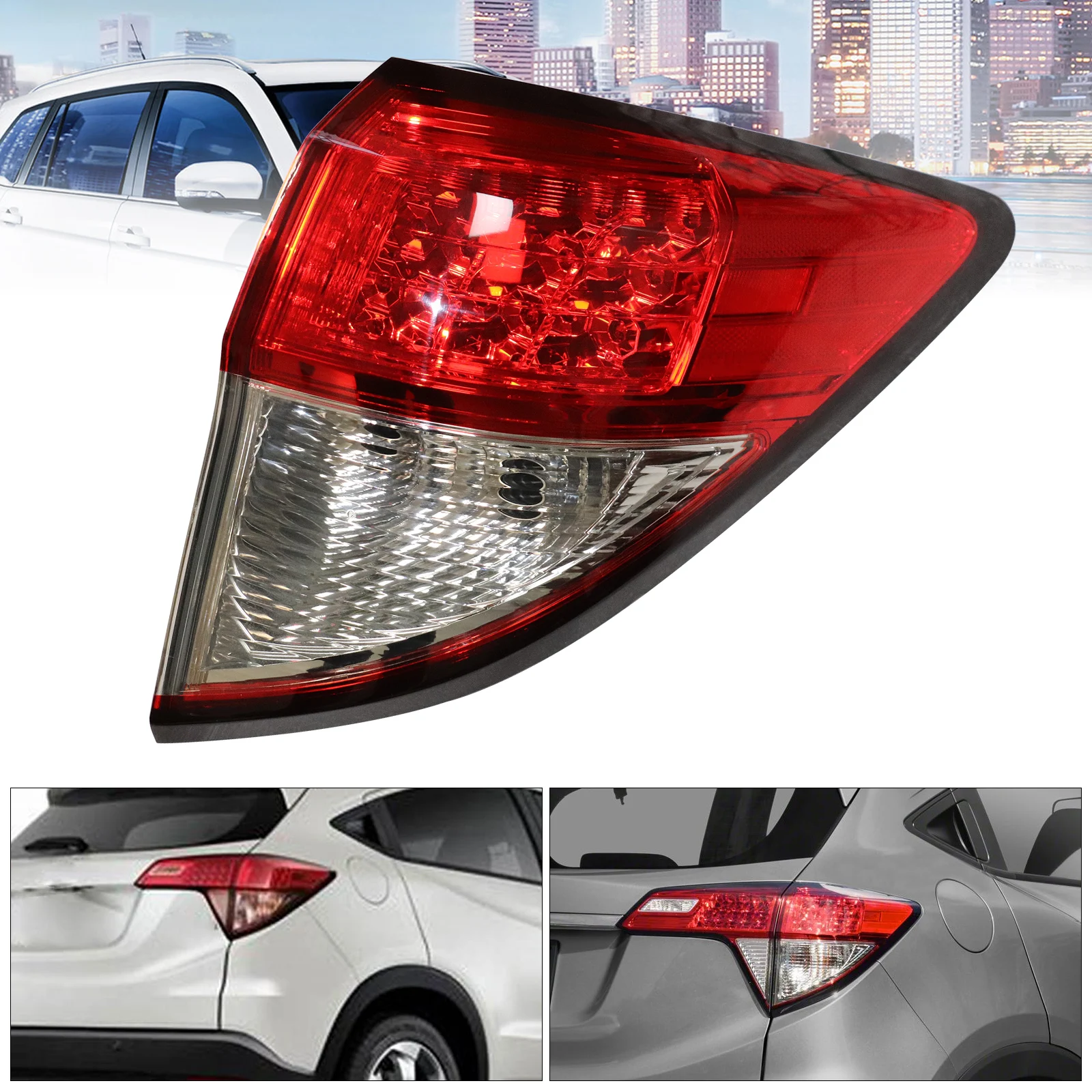 LED Taillight Outer Passenger Side Tail Lamp Tail Light Right Fit for 2019-2020 HONDA  HR-V HRV Car Accessories