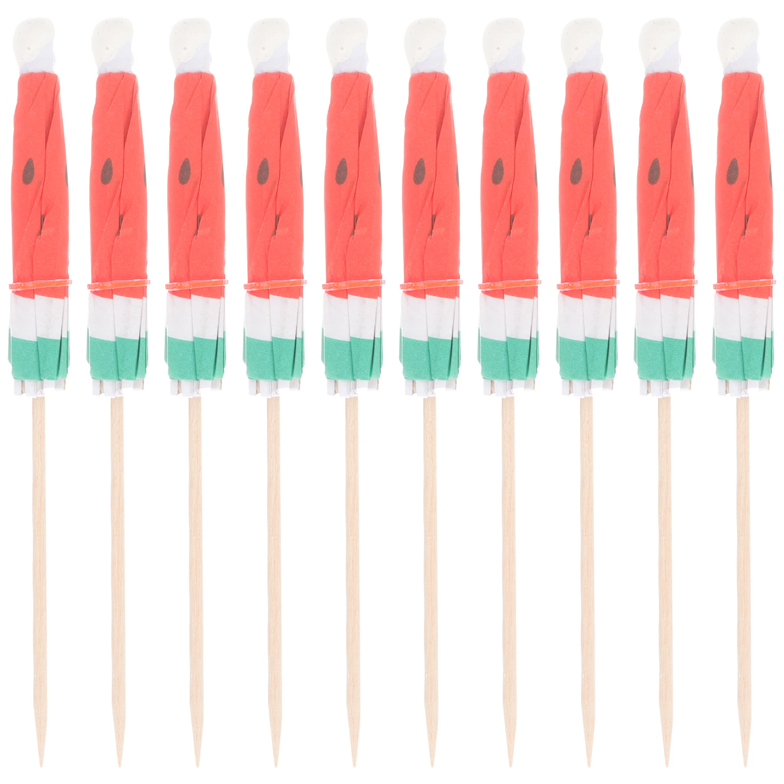 

100pcs Paper Umbrella Flower Picks Cute Decorative Toothpicks for Drinks Food Party Restaurant Wedding