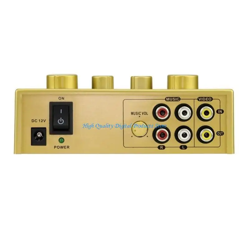 U2JE Professional Reverbs Sound Mixers قنوات متعددة للكاريوكي المنزلي والآلات الموسيقية