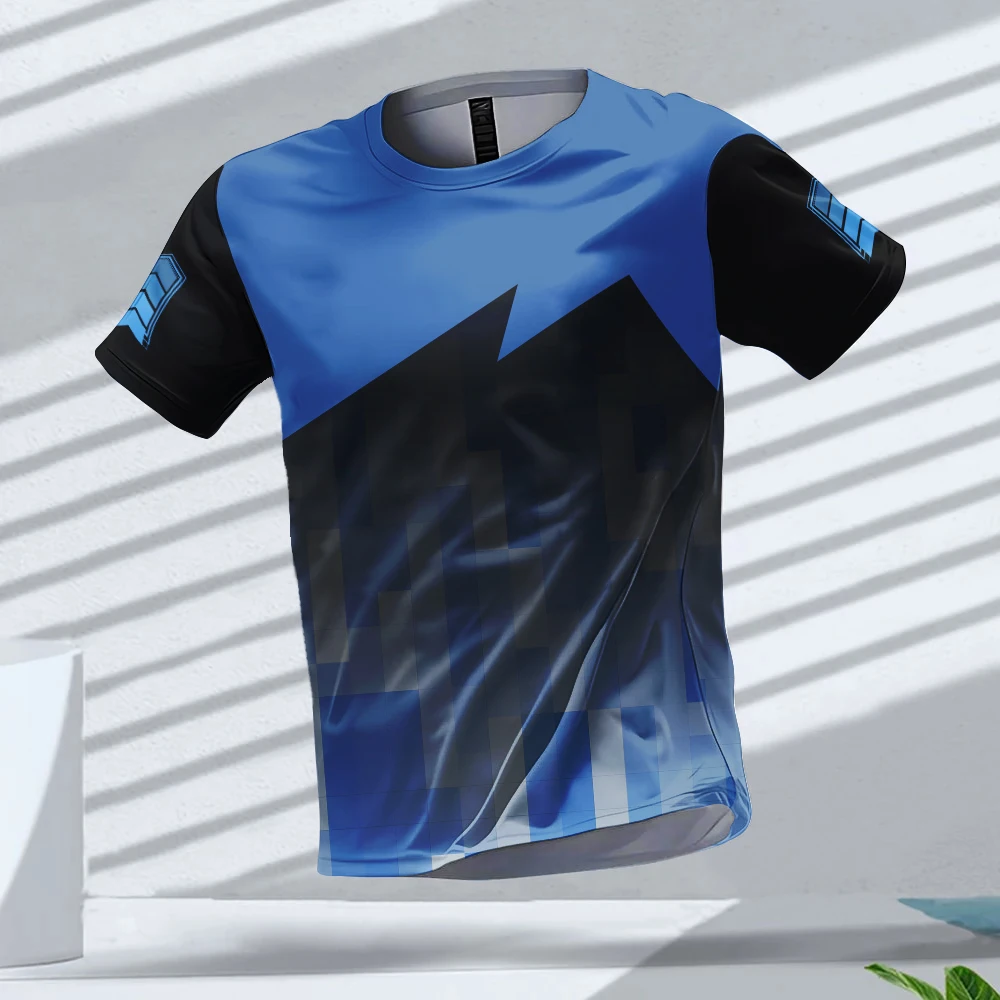 Men\'s T-Shirt Summer Unisex Fitness Sport Running Daily Training T-Shirt Breathable Quick Dry Short Sleeve Sportswear Men Tops
