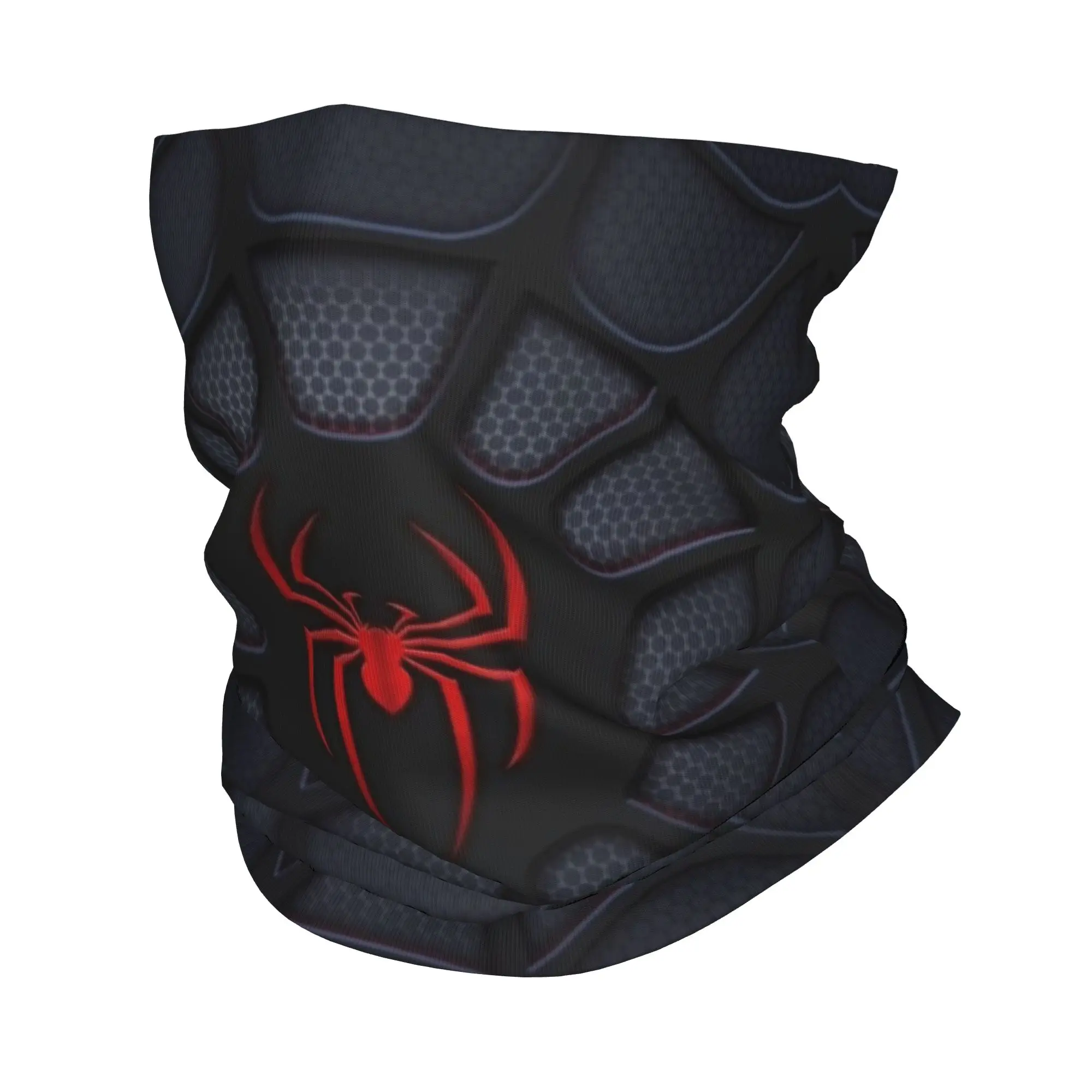 Spider  Winter Headband Neck Warmer Women Men Hiking Cycling Tube Scarf Little Animal Cartoon Web Cute Face Bandana Gaiter
