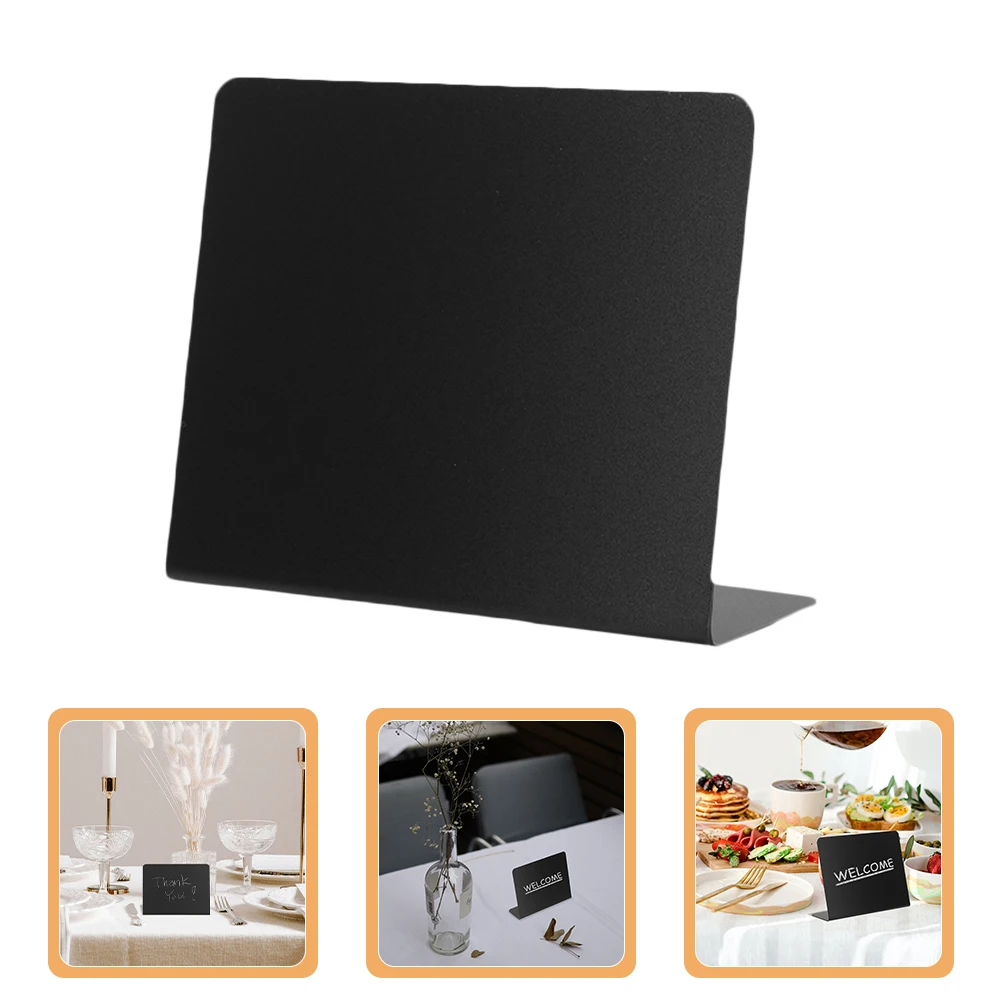

12 Pcs Decoration Price Tag Holder Mini Board Buffet Display Chalkboard Blackboard Small Signs Boards Chalkboards for Food
