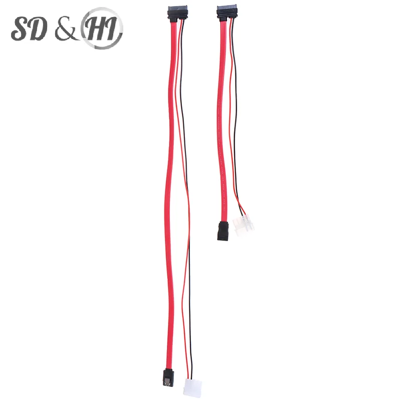 

7 + 6 Pin Slim SATA кабель для тонкого Ноутбука SATA DVD CD-RW кабель адаптера