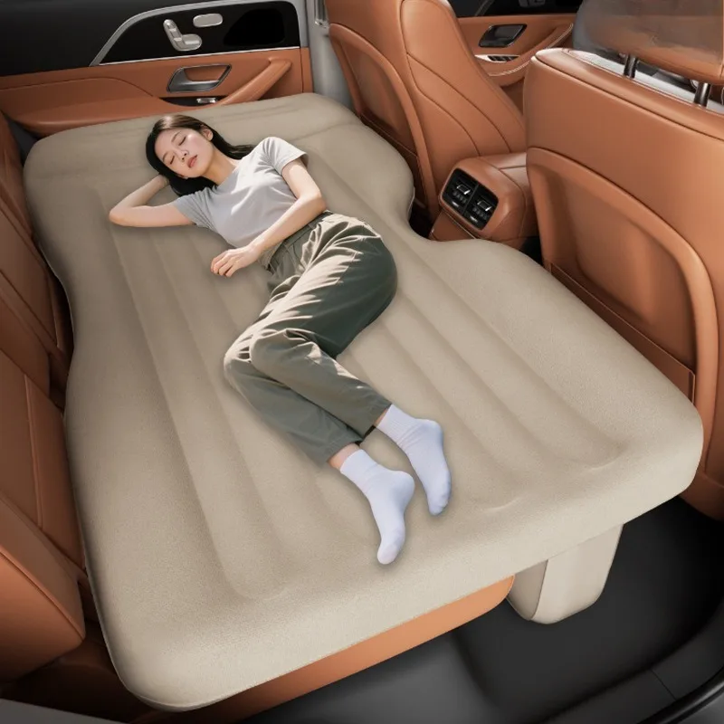 Car inflatable bed car car rear seat sleeping cushion air cushion bed outdoor travel bed sleeping artifact
