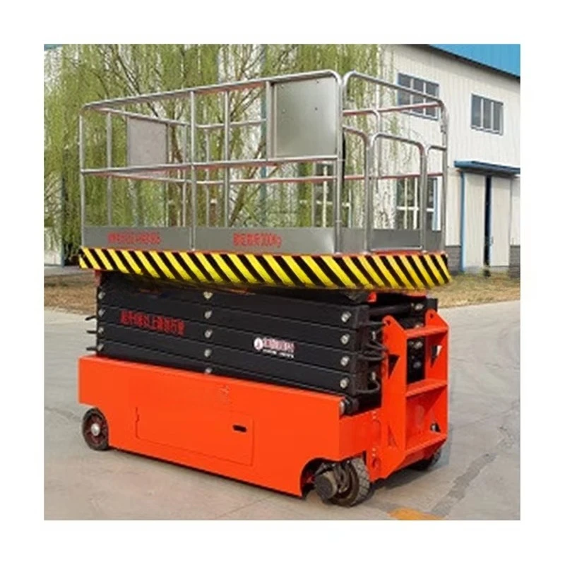 Mobile Scissor Lift, Electric Hydraulic Platform Vehicle, Four-wheel Aerial Work Platform Vehicle