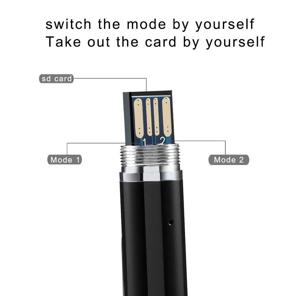 Stylo d'écriture multifonctionnel avec deux modes pour changer librement. Facile à utiliser