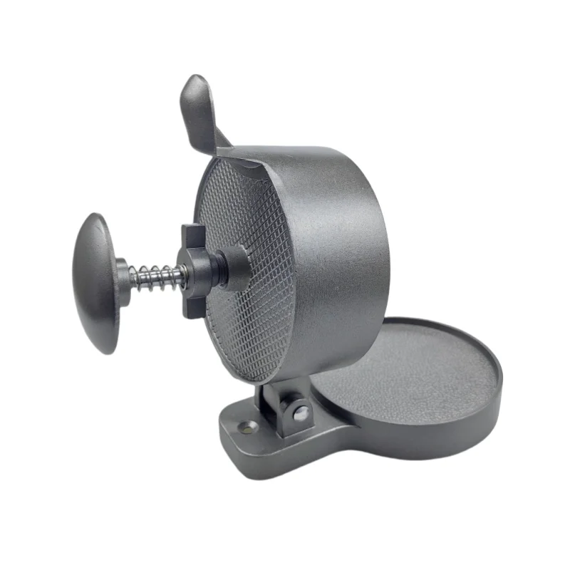 New spring covered hamburger patting machine, adjustable thickness, comes with 100 patty paper
