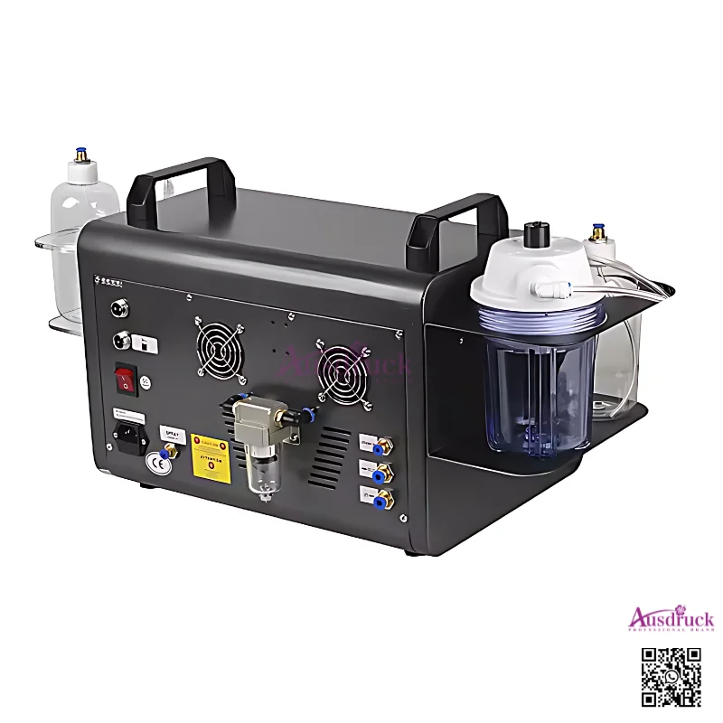 Portable Hydro Facial Machine for Deep Cleansing Hydration Rejuvenation, Home Use Skin Care Device with LED Light  CE Certified