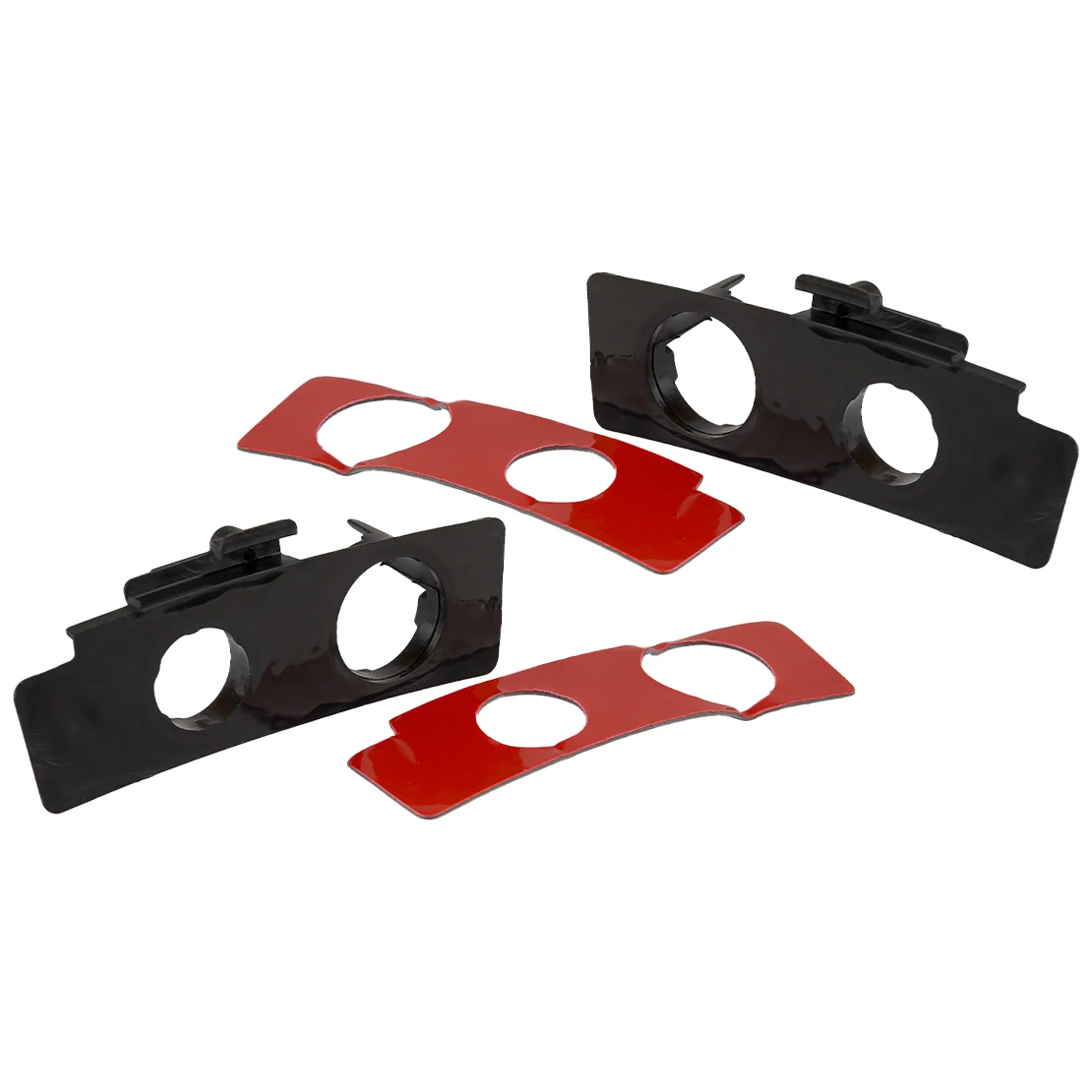 Immagine 4: 1 paio di supporti per fotocamera PDC sinistro destro supporti supporti in plastica nera adatti per BMW 3 F30 F31 LCI