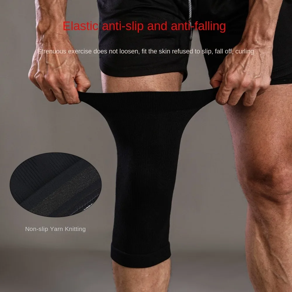 

1 Pair High Elastic Sport Knee Pads Elbow Support Compression Knee Braces Comfortable Non Slip Cycling Knee Support Basketball