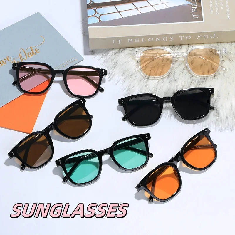 

New Personalized Large Frame Sunglasses Women Blush Anti UV and Anti Blue Light Glasses Essential for Outdoor Sun Protection