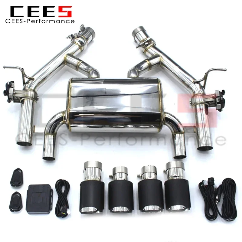 CEES Catback Exhaust for BMW M3/M4 F80 F82 F83 S55 3.0T 2014-2019 Stainless Steel Escape High Performance Exhaust Pipe Muffler