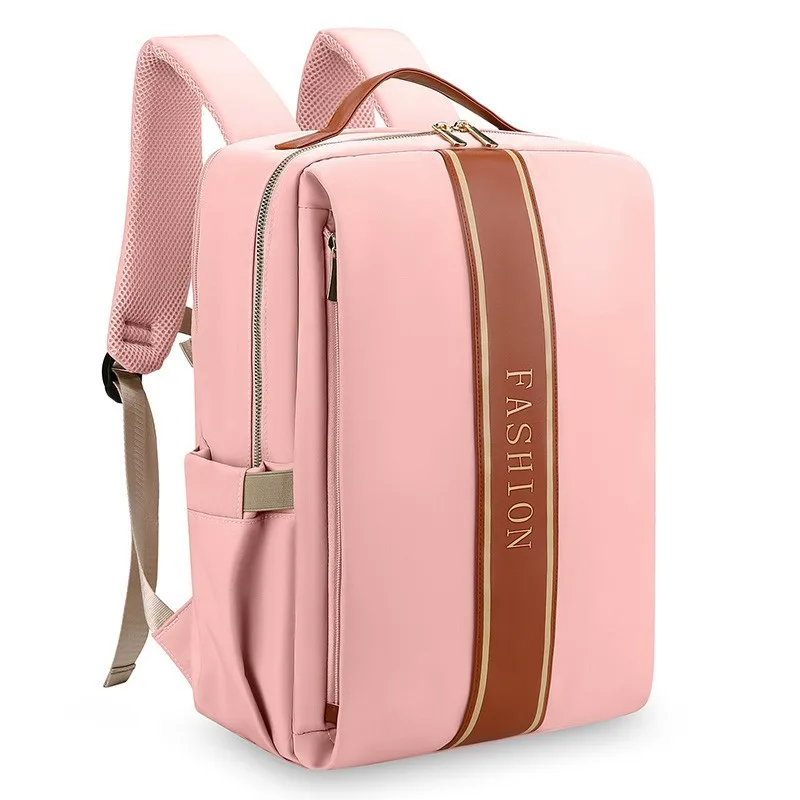 Laptop bag Simple multi-compartment practical student schoolbag backpack Large capacity commuting