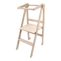 Adjustable Wooden Step Stool Chair Modern Design for Kids & Toddlers for School & Kitchen CounterStanding Tower