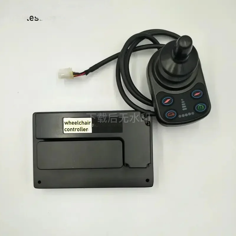 24V 35A BLDC Controller Rocker Handle with LED Battery Indicator for Wheelchair Mobility Scooter Parts