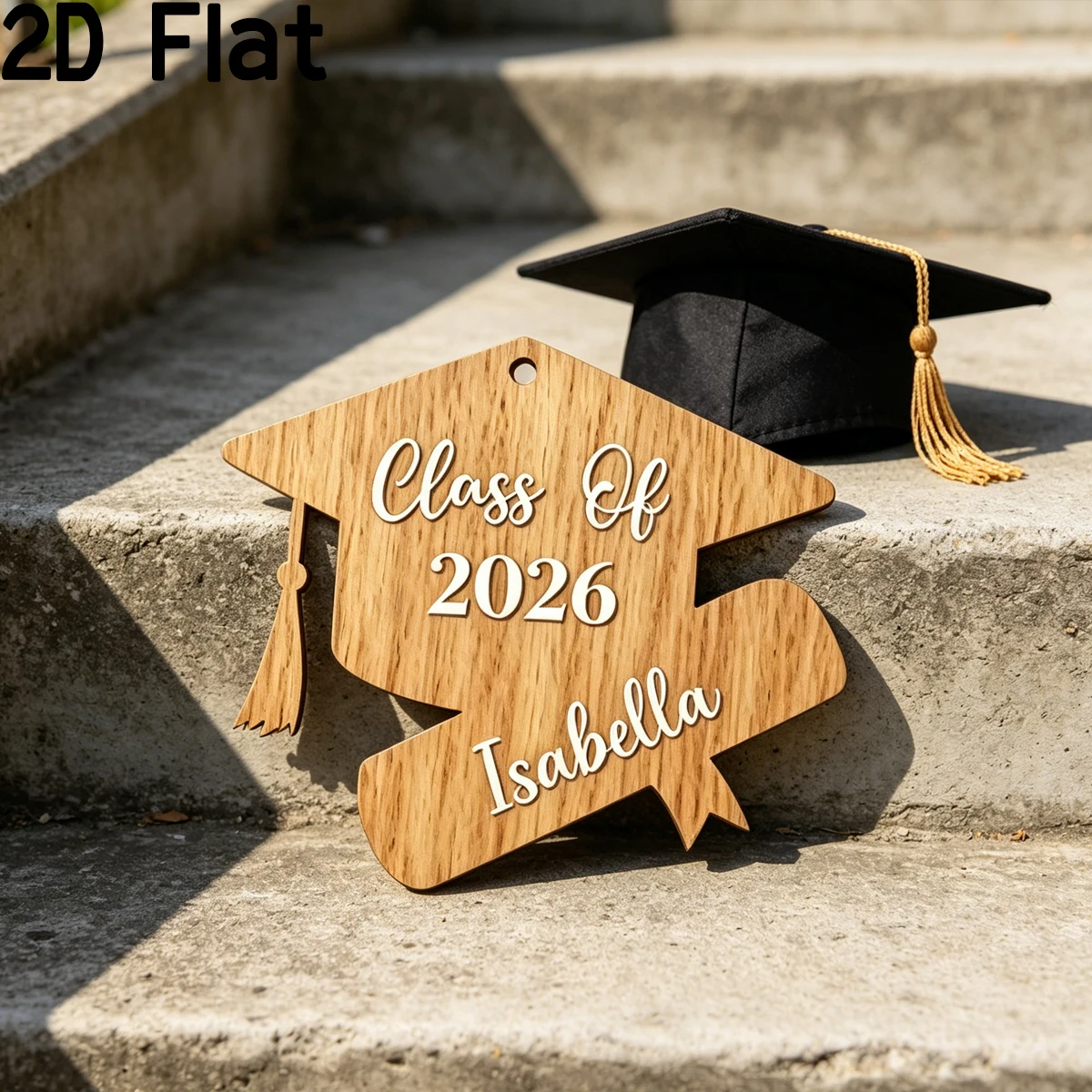 Baby Nursery Office - 1Pc Custom Graduation Wooden Plaque Sign,Home