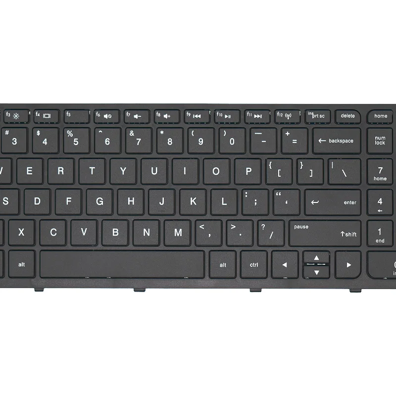 Keyboard Laptop untuk HP untuk pavilion 350 G1 350 G2 355 G1 355 G2 351 G1 356 G2 hitam dengan bingkai Rusia