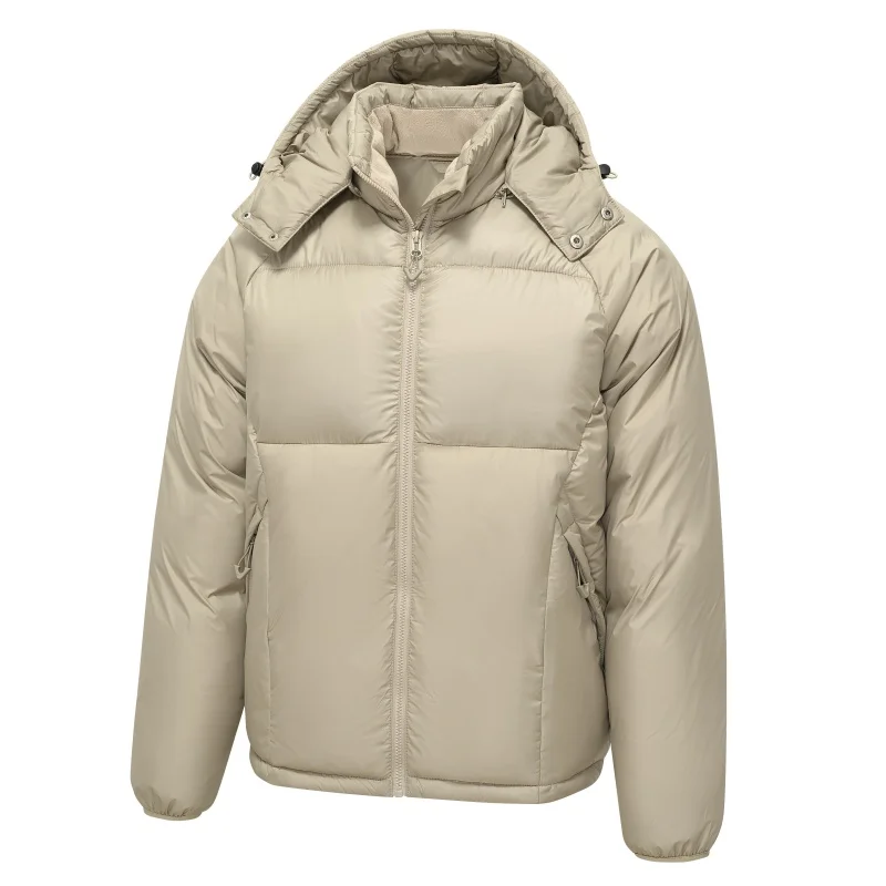 2026 Winter jackets Men's Fashion Trend Comfortable High-Quality Versatile Warm Windproof Casual Hooded Cotton Jacket men