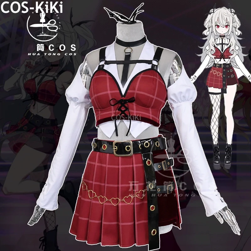 

Костюм для пения COS-KiKi Vtuber Nijisanji Sanya Lilim, милый костюм для косплея, женский костюм для ролевых игр на Хэллоуин