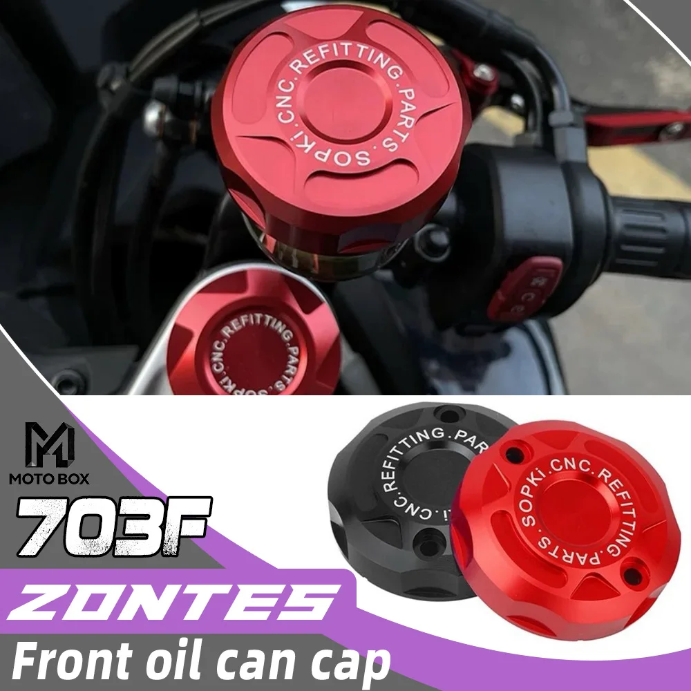 

ZONTES ZT 703F Front Brake Fluid Reservoir Cap, Pump Cap, and Cup Cap (Aluminum Alloy) 703F ZONTES F703 ZONTES Zontes703f