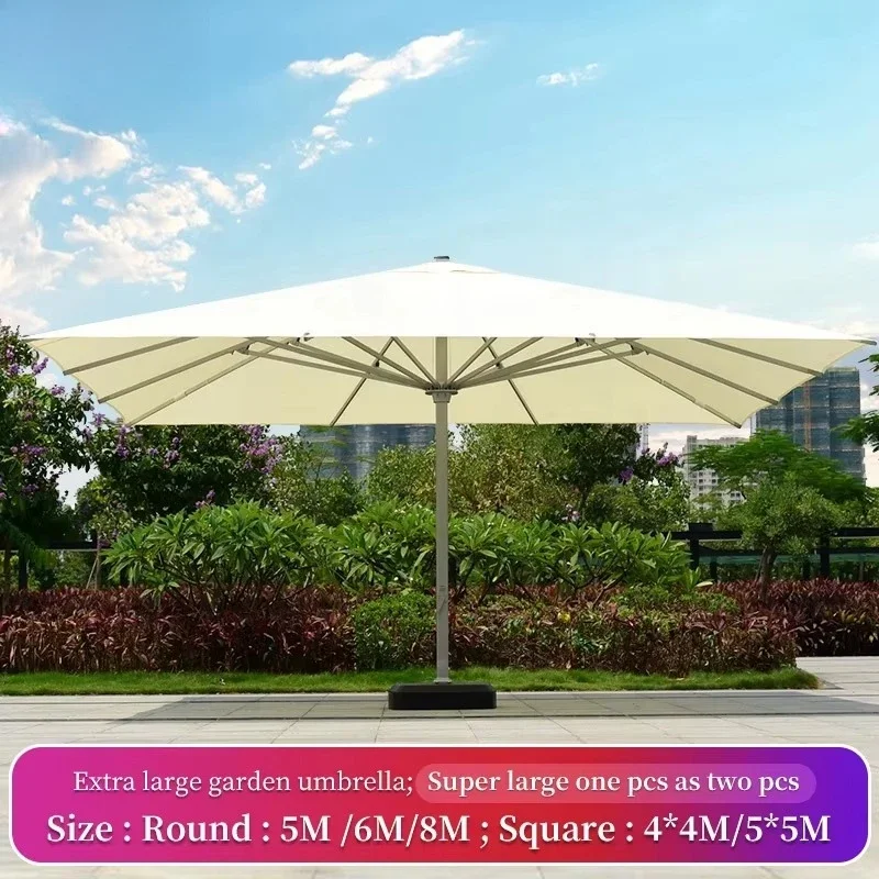 - Large Patio Umbrella Deluxe Water-Based Ardennes Restaurant Cafe Hotel McLamb Parasol Modern Patio Outdoor Umbrella
