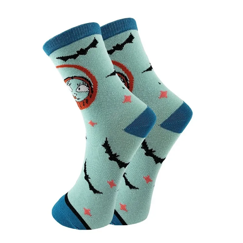 The Nightmare Before Christmas Jack Skellington Sally Cosplay Sock Adult Unisex Costume Accessories Halloween Movies Props