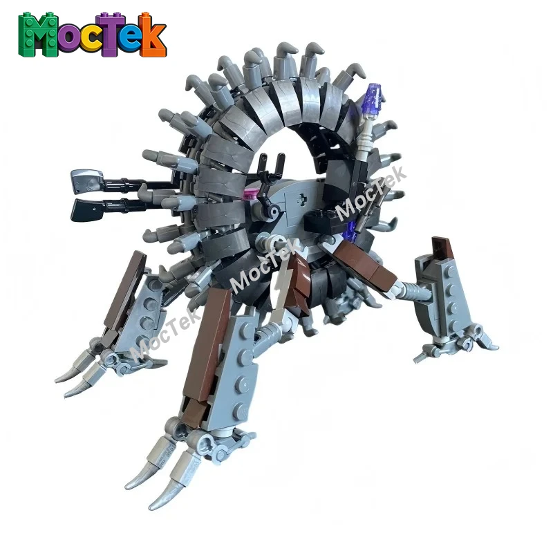 

Конструктор MOC: Модель научно-фантастического транспортного средства в стиле Генерала Гривиуса, набор для сборки, коллекционный подарок