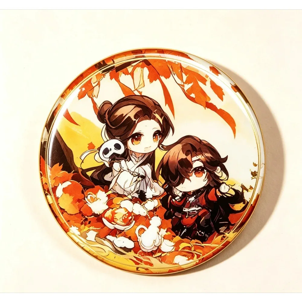 Anime Heaven Official's Blessing Peripheral Badge Pin Standing Sign Card Acrylic Decoration Crafts Figurines Miniature Keychain