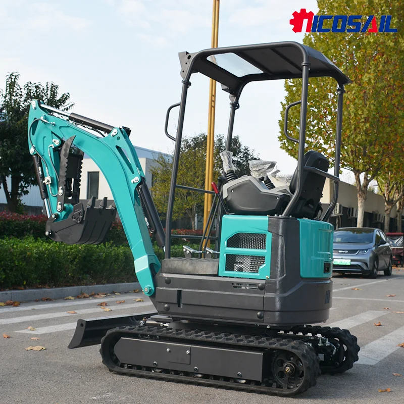 حفارة صغيرة حفار صغير حفارات حفار صغيرة 1.8 طن مزرعة حفارة صغيرة للبيع #2