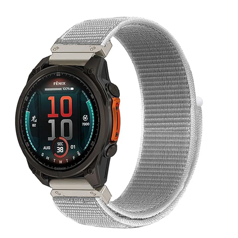 26 mm 22 mm QuickFit-Uhrenarmband für Garmin Fenix 8 8Pro 7 7X 6 6X 5X/Forerunner 970 965/Enduro 3/Instinct 3 2X Sports Nylonarmband – Detail 18