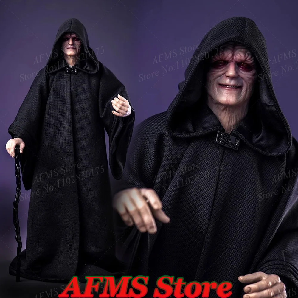 Yantoys JR06 1/6 Scale Collectible Figure Universal Emperor Star Wars Black Sith Emperor 12Inch Men Soldier Action Figure Body