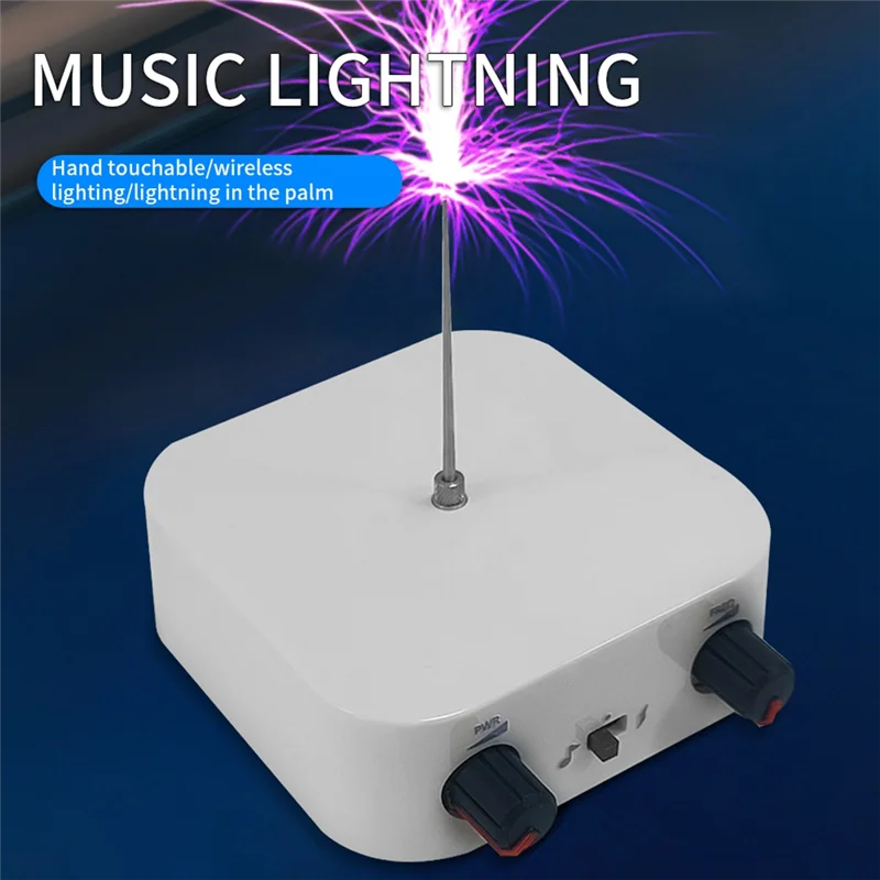 Bluetooth Music For Tesla Coil Arc Plasma Loudspeaker Wireless Transmission Touchable With EU Plug Durable