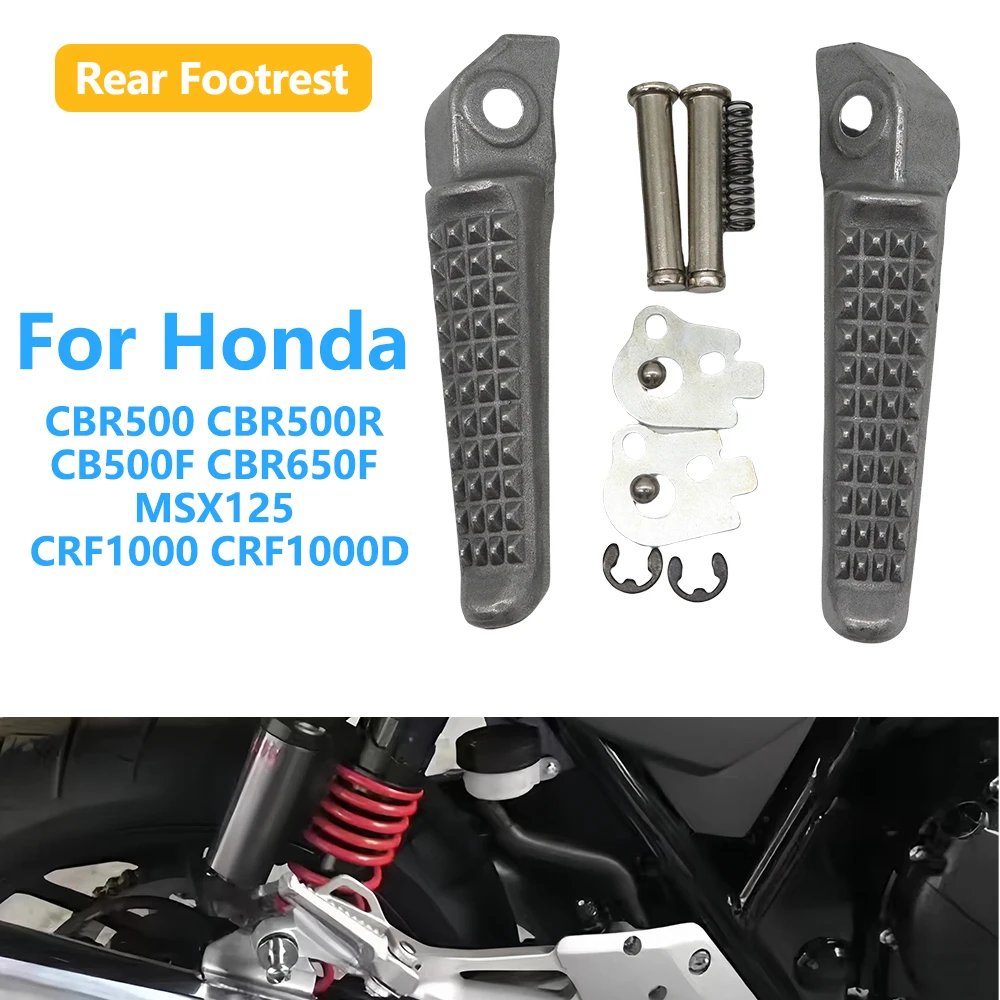 

Для Honda CBR500 CBR500R CB500F CBR650F MSX125 125 2014-2019 CRF1000 NC750 CBR300R аксессуары подставка для ног пассажира набор подножек