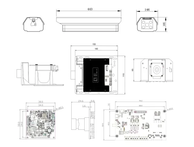 2026 Premium  4 million high-definition imaging effect Intelligent license plate recognition camera