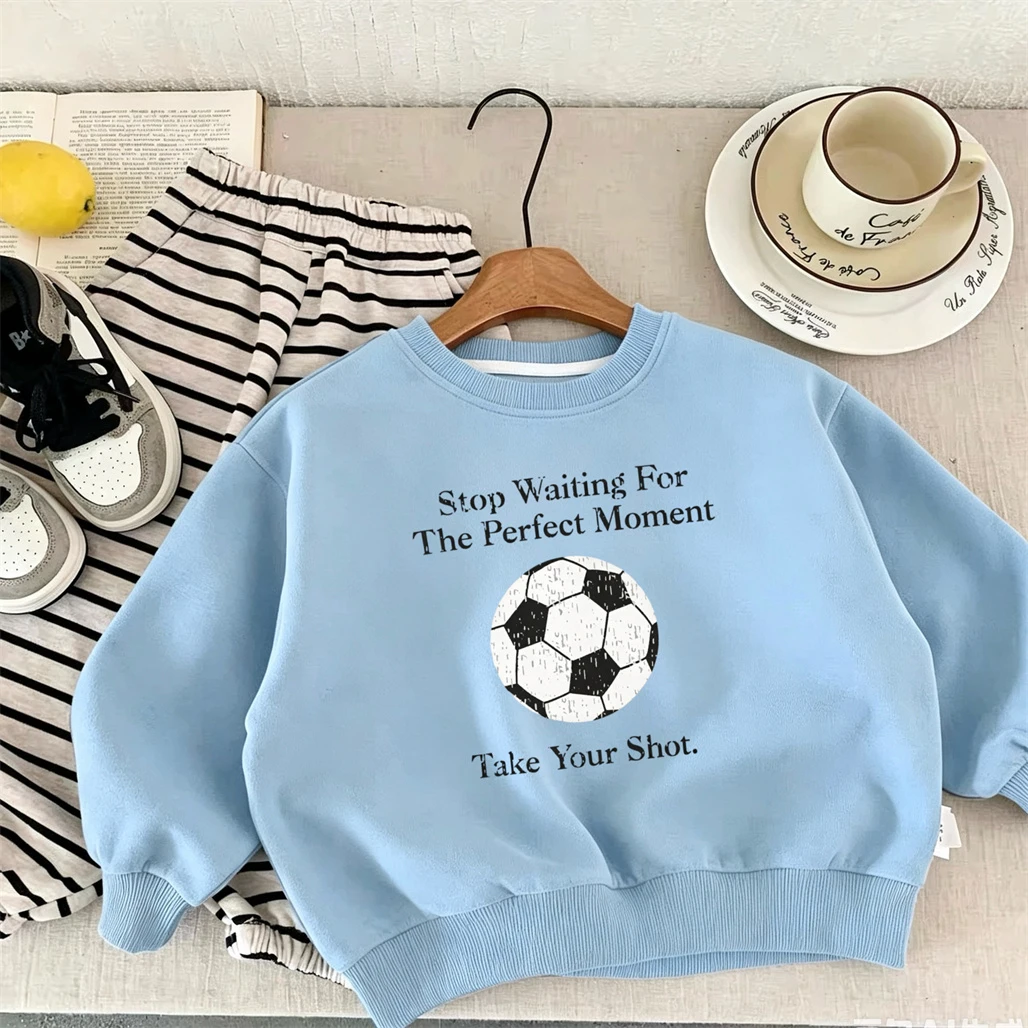 Casual Sports Pullovers For Boys Child Simple Versatile Base Shirt Fashion Clothing Toddler 2026 New Design Hoodie Long Sleeve