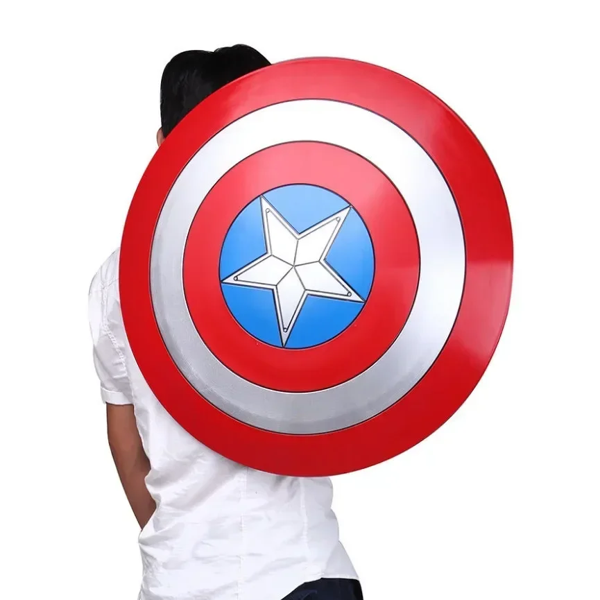 ซูเปอร์ฮีโร่ 57 ซม.1:1 Scale Captain America SHIELD รุ่น ABS SHIELD ภาพยนตร์คอสเพลย์ปาร์ตี้อะนิเมะเวทีแสดงของขวัญฮาโลวีน