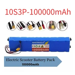 36V 100000mAh 10S3P 36v Electric Scooter Battery Pack 18650 Lithium M365 Electric Scooter 36v Battery Scooter