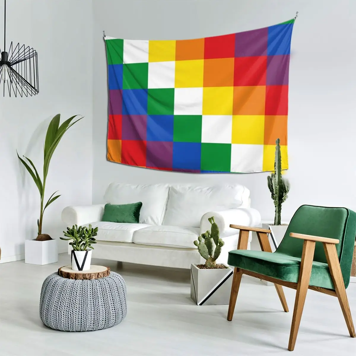

WIPHALA FLAG Tapestry Decorations For Room Home Decorations Aesthetic Wallpaper Tapestry