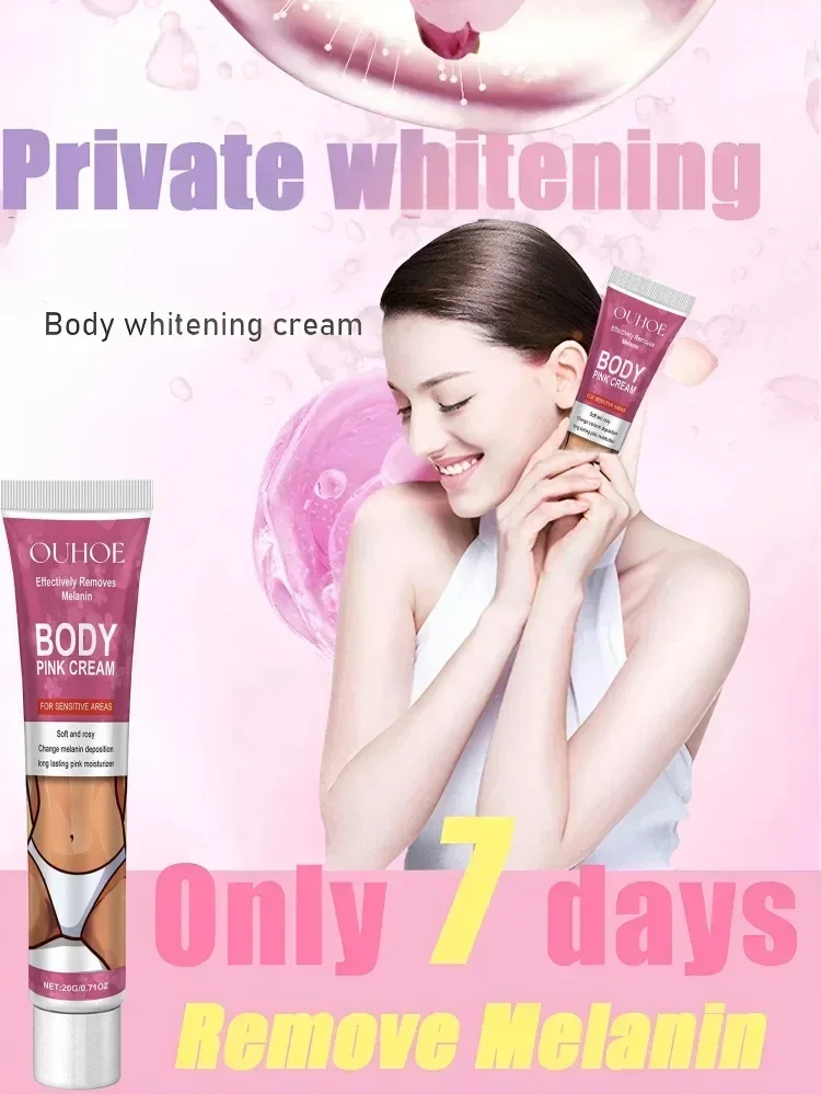 Bleaching Body Inner Thigh Private Parts Bleach Serum Brighten Butt Lightening Emulsion Intimate Area Brightening