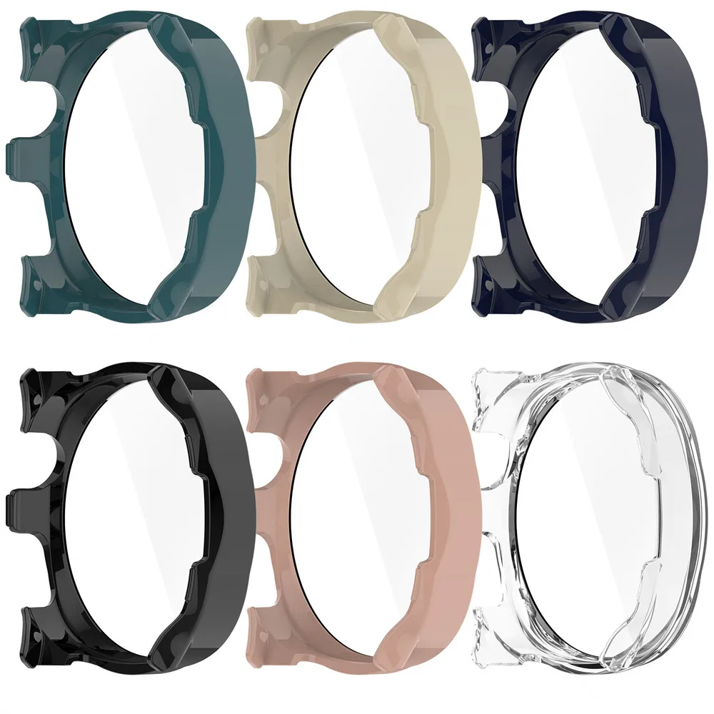 Case Cover and Tempered Glass Screen Protector For Keep Watch Pilot 1 Frame High Quality PC Slim Protective Accessories