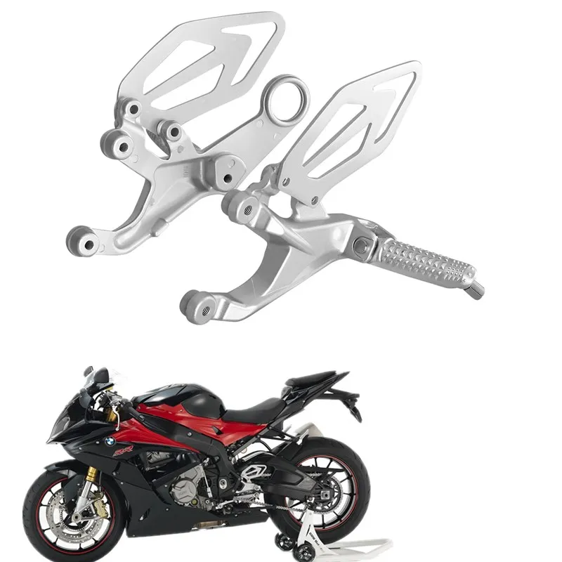 For BMW S1000RR S 1000 RR 2015-2017 2016 Motorcycle  Acsessories Front Driver Powder Foot Pegs Footrest Bracket Kit