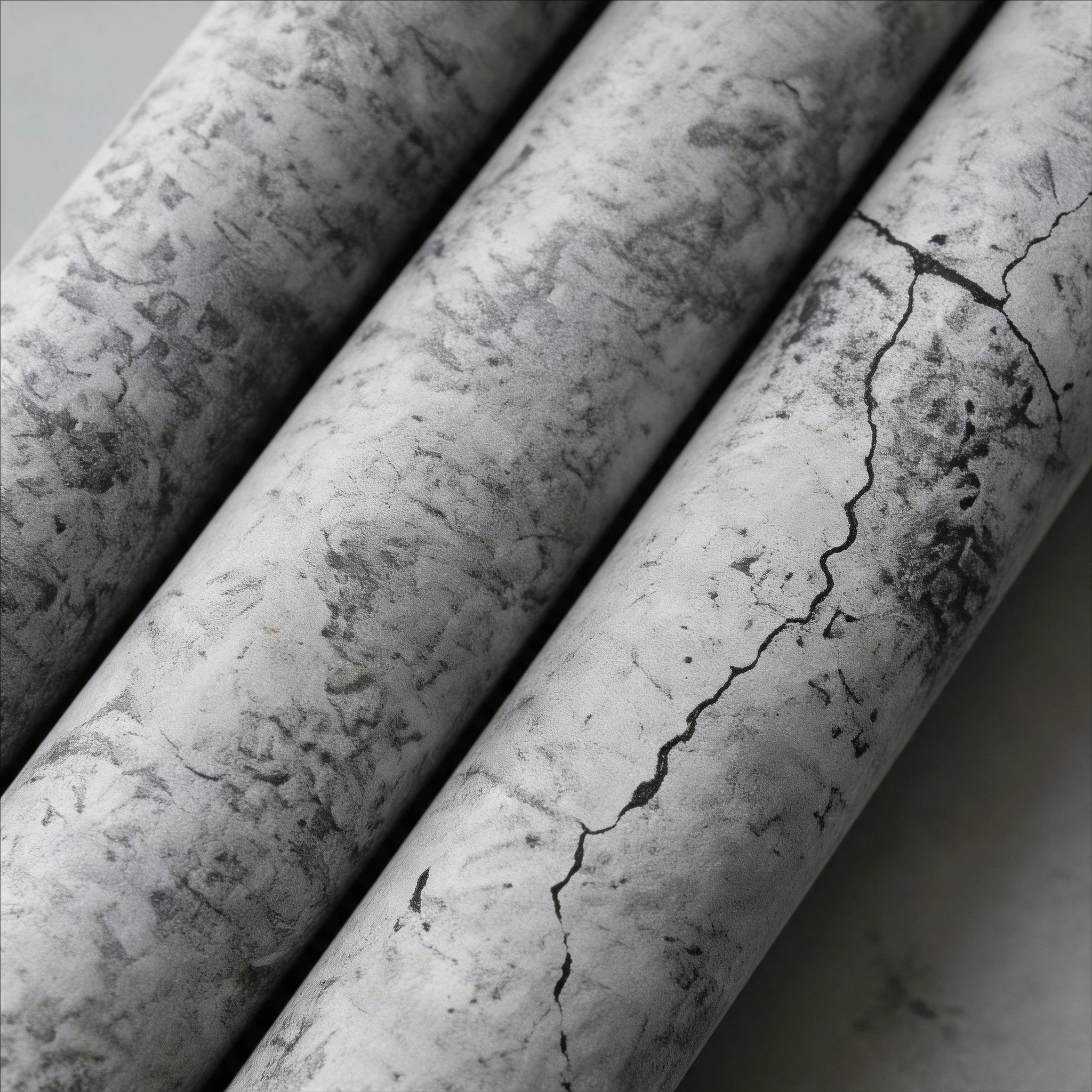 Matte Grey Marble Contact Paper – Waterproof Peel and Stick Wallpaper, Removable Self-Adhesive Vinyl for Bathroom Countertop, Va