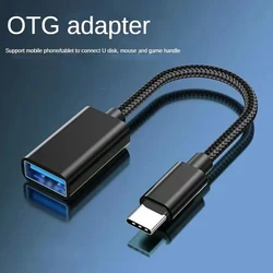 Kabel adaptera adaptera typu C do adaptera USB do typu C Xiaomi Samsung Huawei OTG USB C konwerter kabla danych do macbooka